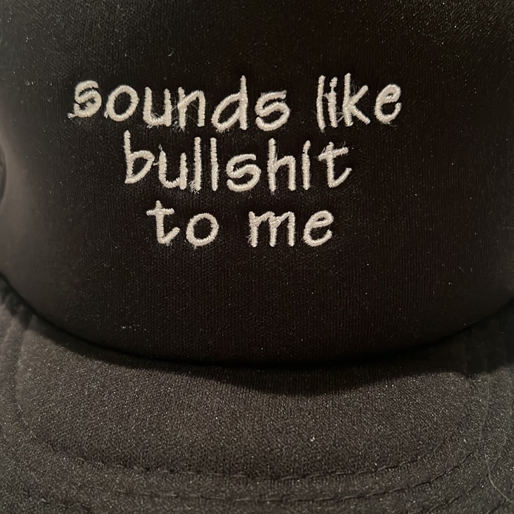 NWOT - District DT624 Flat Bill Snapback Trucker Cap